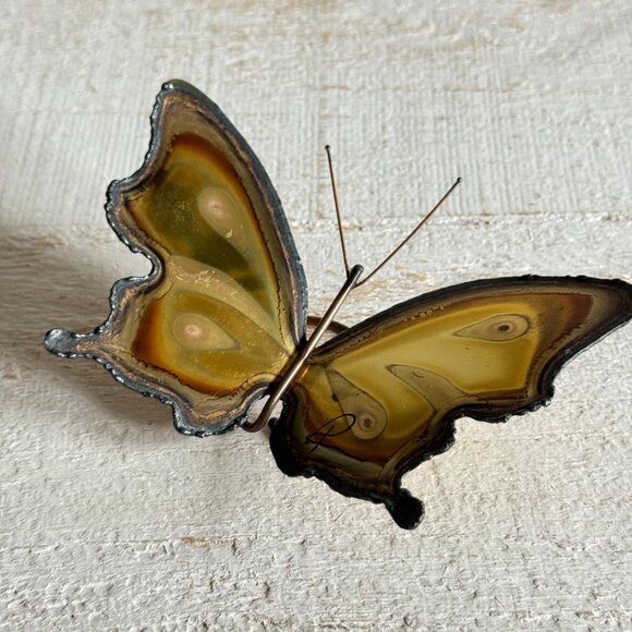 Vintage Metalwork Butterfly Mid Century Wall Decor - Picture 5 of 10